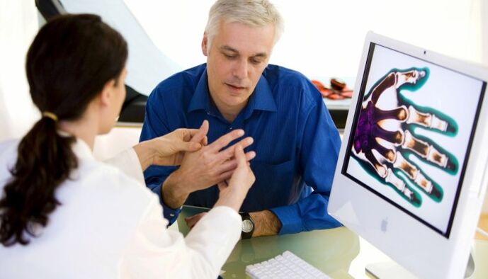 doctor visits for pain in the joints of the arms and legs